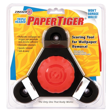 Zinsser DIF 3-Head Scoring Tool For Wallpaper Removal 02976